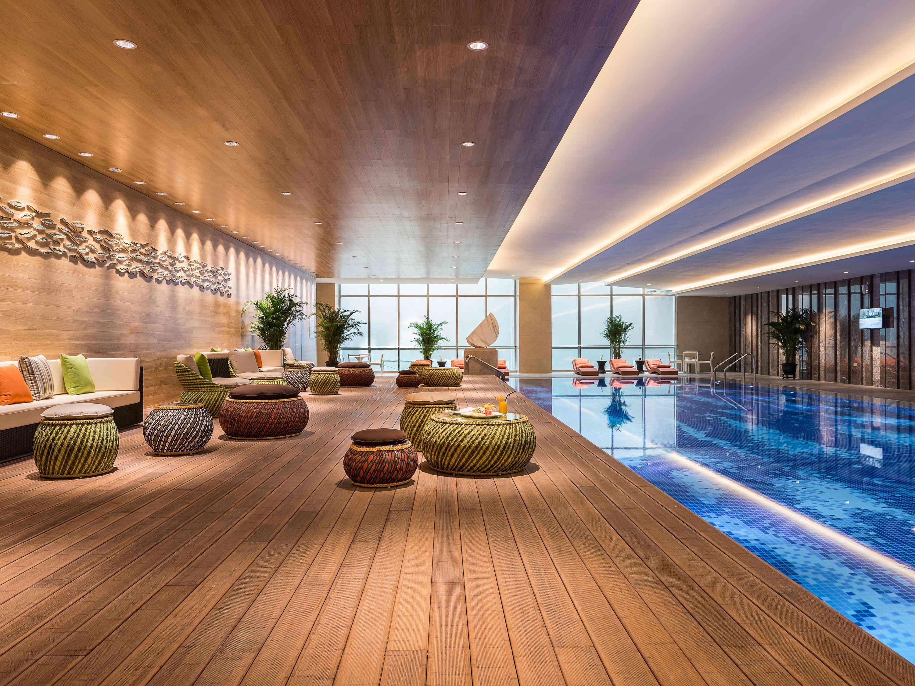 Novotel Jinji Lake Suzhou Sip Buitenkant foto