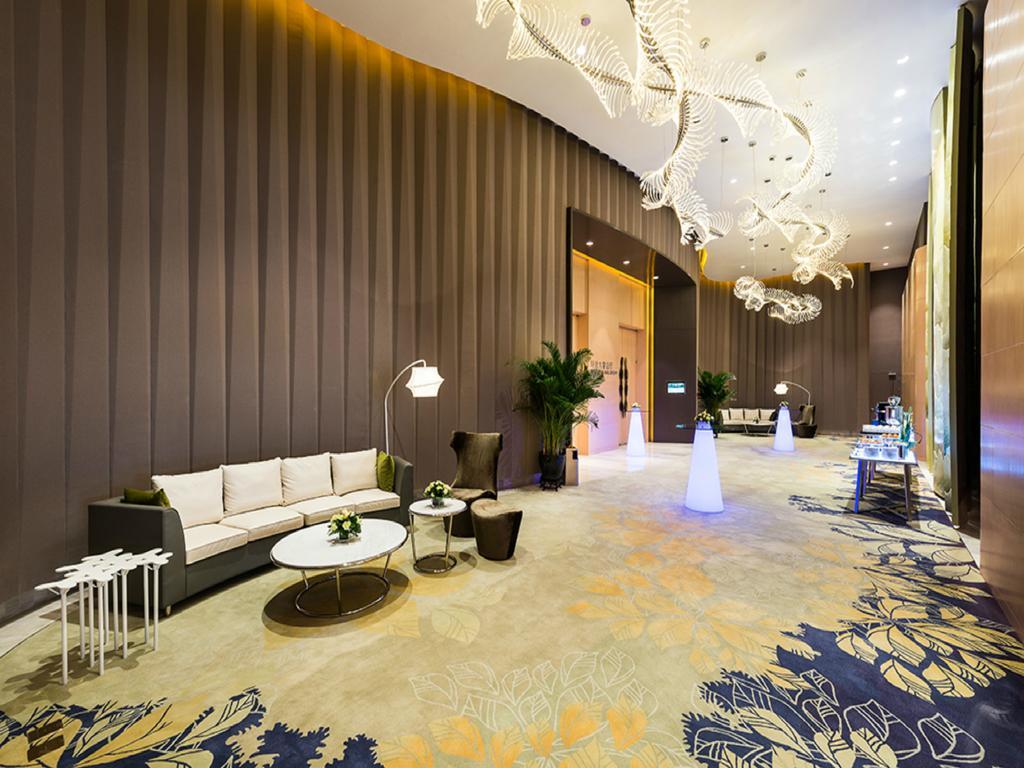 Novotel Jinji Lake Suzhou Sip Buitenkant foto